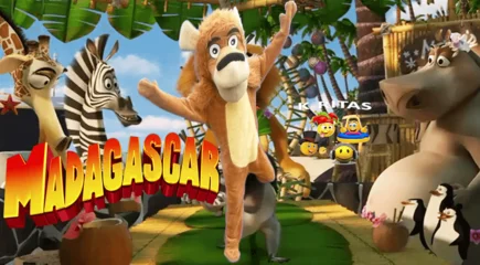 Alex Madagascar Para Fiestas Infantiles